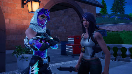 Fortnite Artemis and Flatfoot