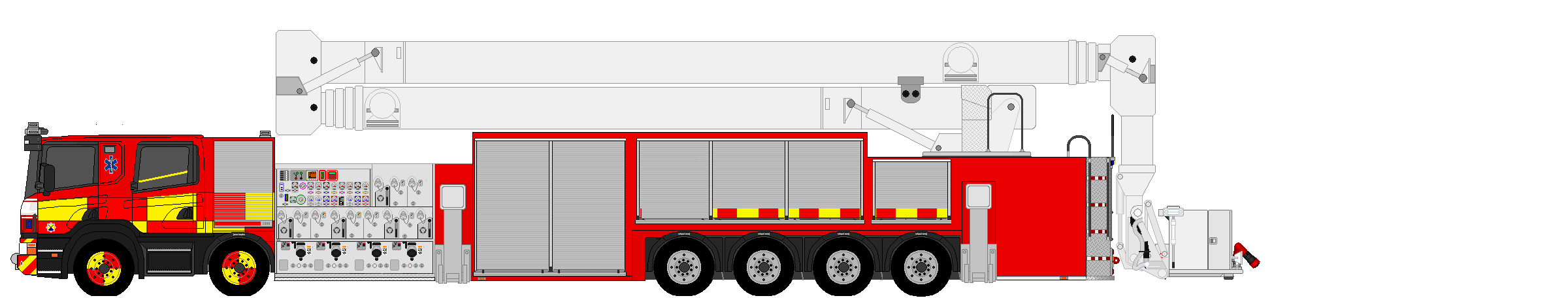 scania super pumper snorkel by Scotland-Fire on DeviantArt