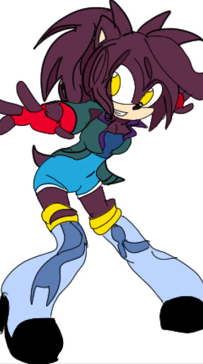 Lina the hedgehog my female sonic Oc by F4orger on DeviantArt
