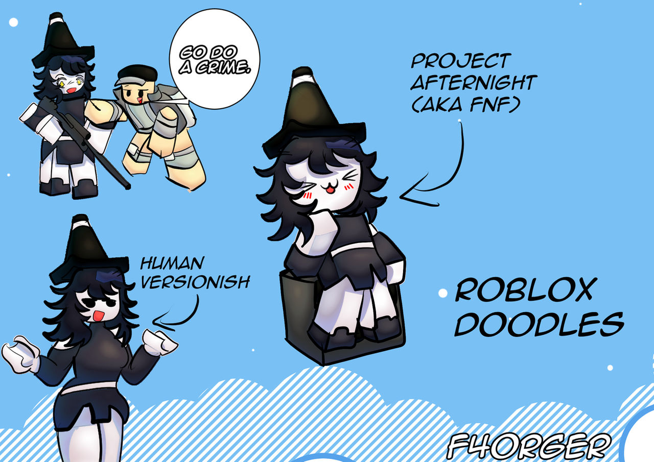 Roblox Rave Oc Roblox Oc Doodles by F4orger on DeviantArt