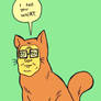 Hank Hill as a Cat