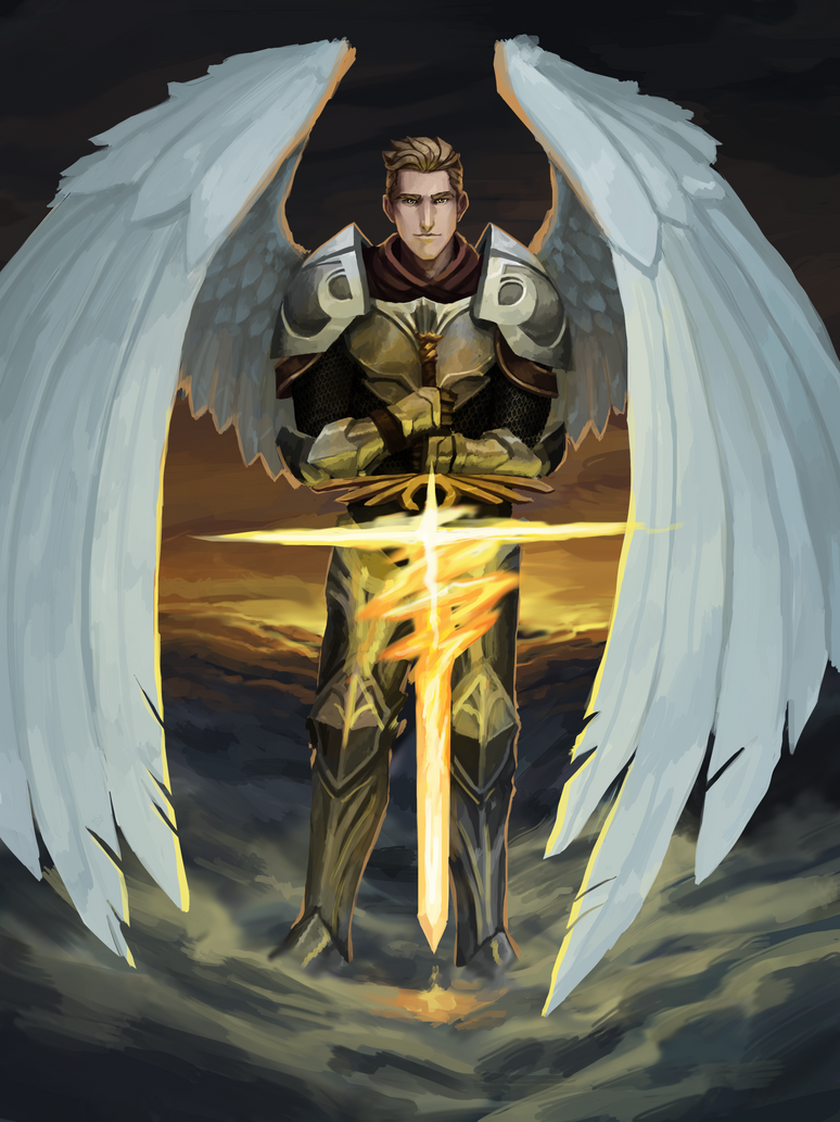 Aasimar Paladin by OneTrueBears on DeviantArt