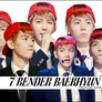 7 Render BaekHyun EXO