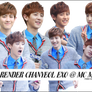 9 RENDER CHANYEOL EXO @ MC Music Core