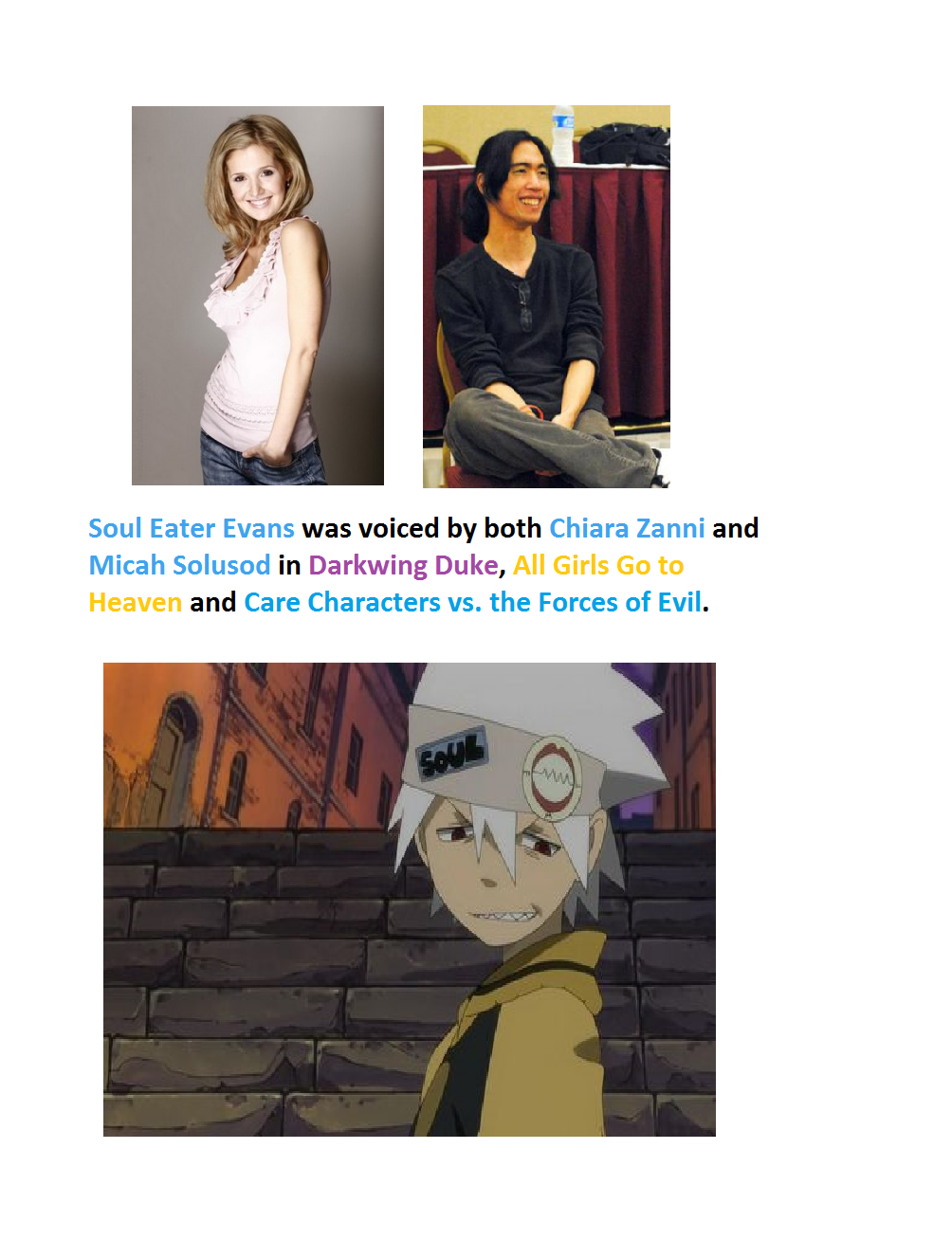 Soul Eater Season 2: Release Date  Soul Eater Characters, English Dub