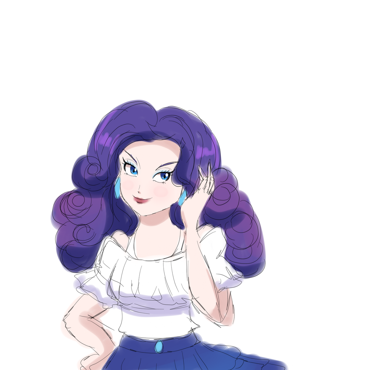 Human Rarity Mlp by TheLadySKnight on DeviantArt