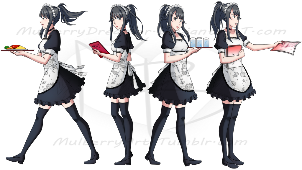 Why Is My Cafe Maid Also A Yandere?! by MulberryArt on DeviantArt.