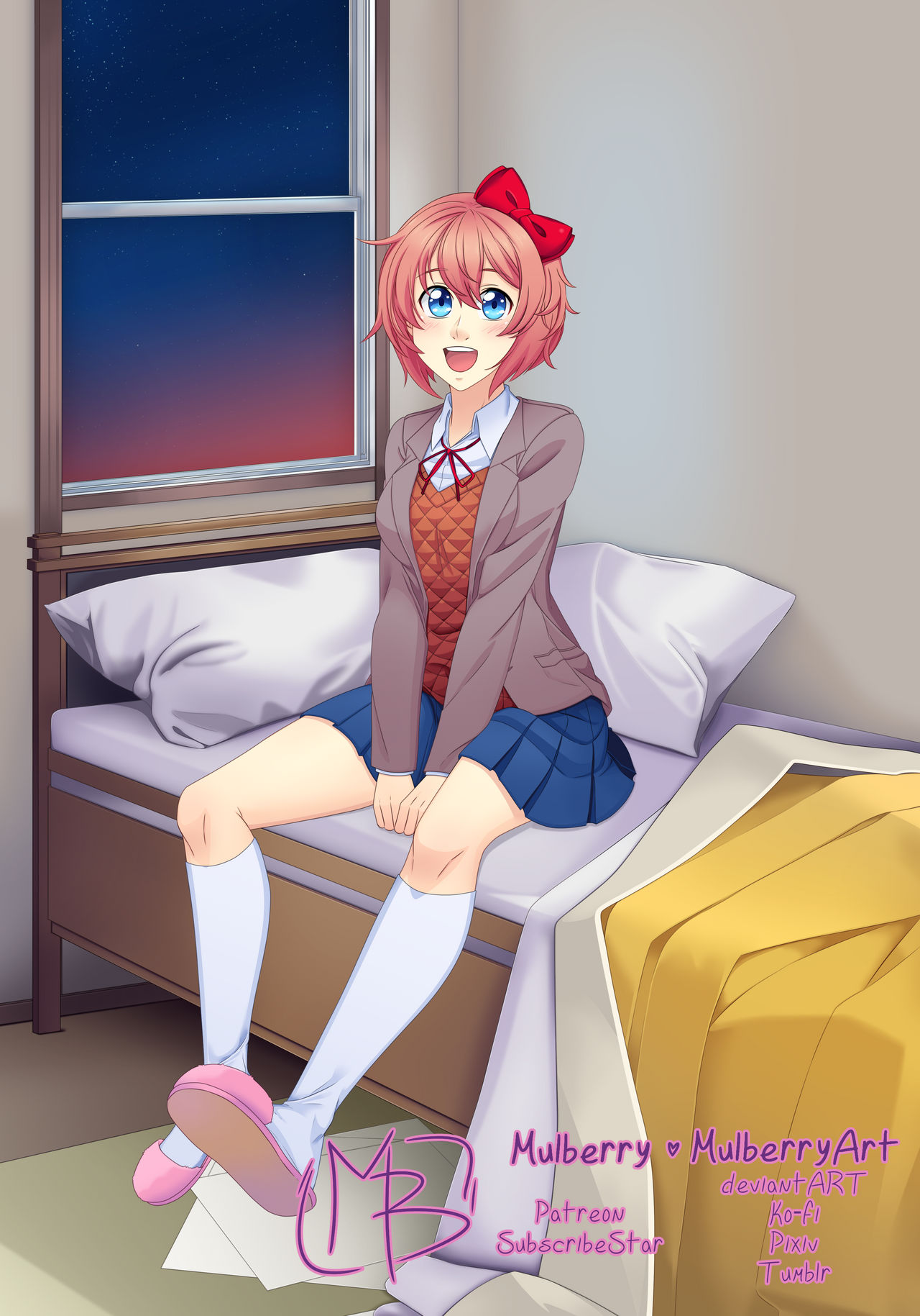 Osana Najimi by MulberryArt on DeviantArt