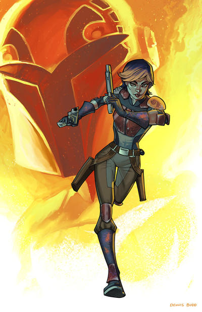 Sabine Robotization Deviantart Sabine Wren by DennisBudd on DeviantArt