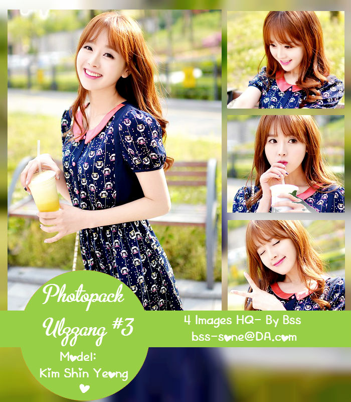 Photopack Ulzzang  3  Model  Kim Shin Yeong  B