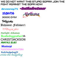 Stop SOPA!! :I