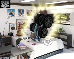Kelley becomes Turbo Teen in Bedroom TF (1 Pic)