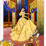 Belle's Dress -ColoringPage