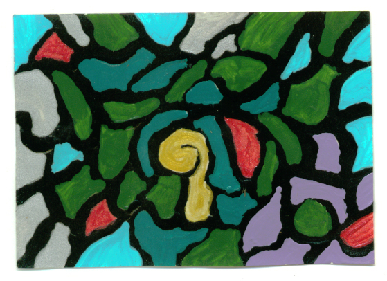 ACEO - Stained Glass 1