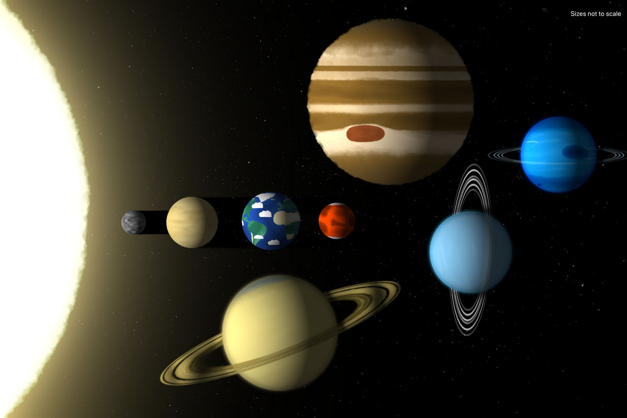 Solar system drawing by r8ndomguy on DeviantArt