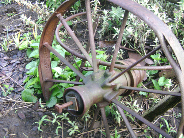 Rusted Wheel Support Rusted Wheel by YoursToHold on DeviantArt
