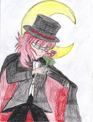 Kurama as Tuxedo Mask