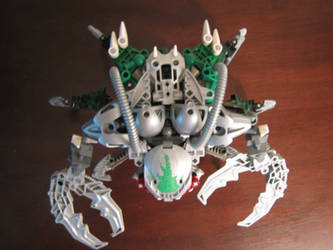 Bionicle MOC: Bohrok crab (top view)