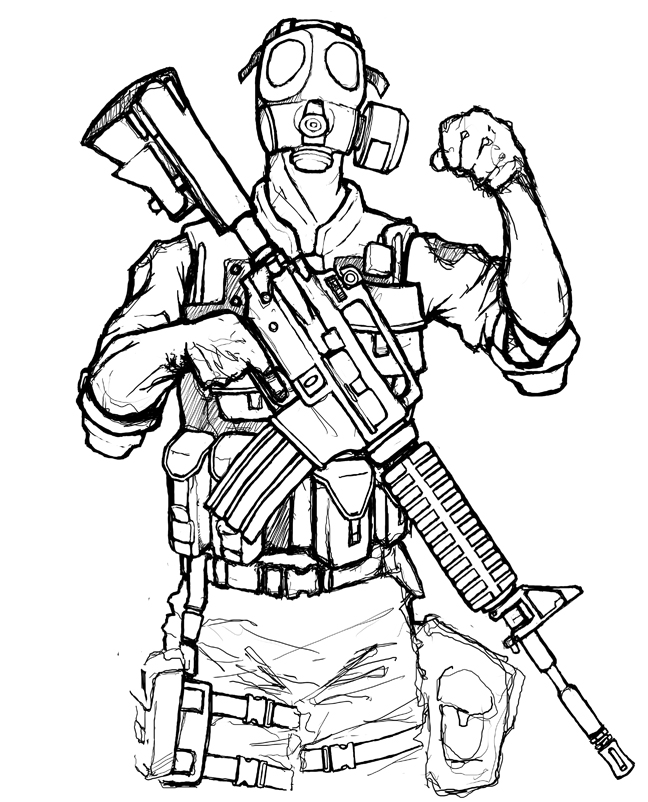 swat lineart