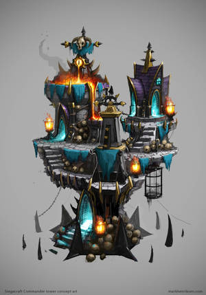 Siegecraft Commander Chaos Tower by mavhn