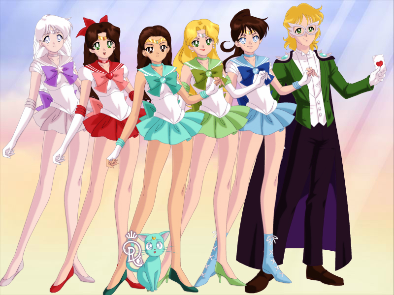 Team S Sailor Moon Spinoff