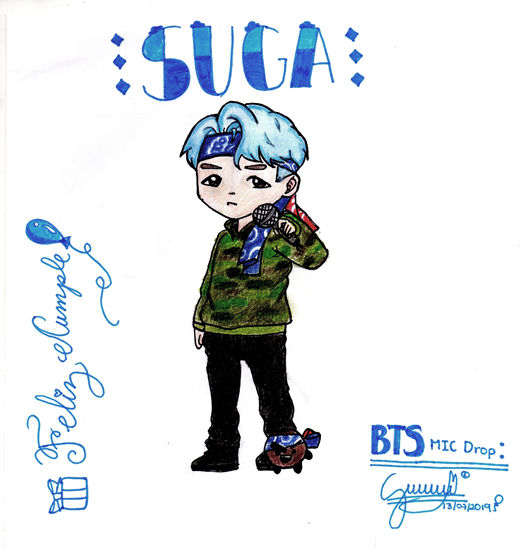 suga BTS (mic drop) by apologato on DeviantArt