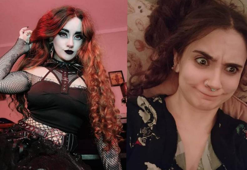 Without Goth Goth with and without make up by exoticgoddess95 on DeviantArt