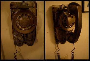 Steampunk Telephone