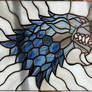 House Stark Stained Glass