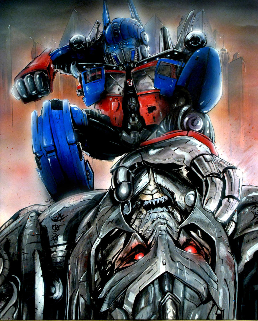 Transformers: Optimus Prime vs. Megatron