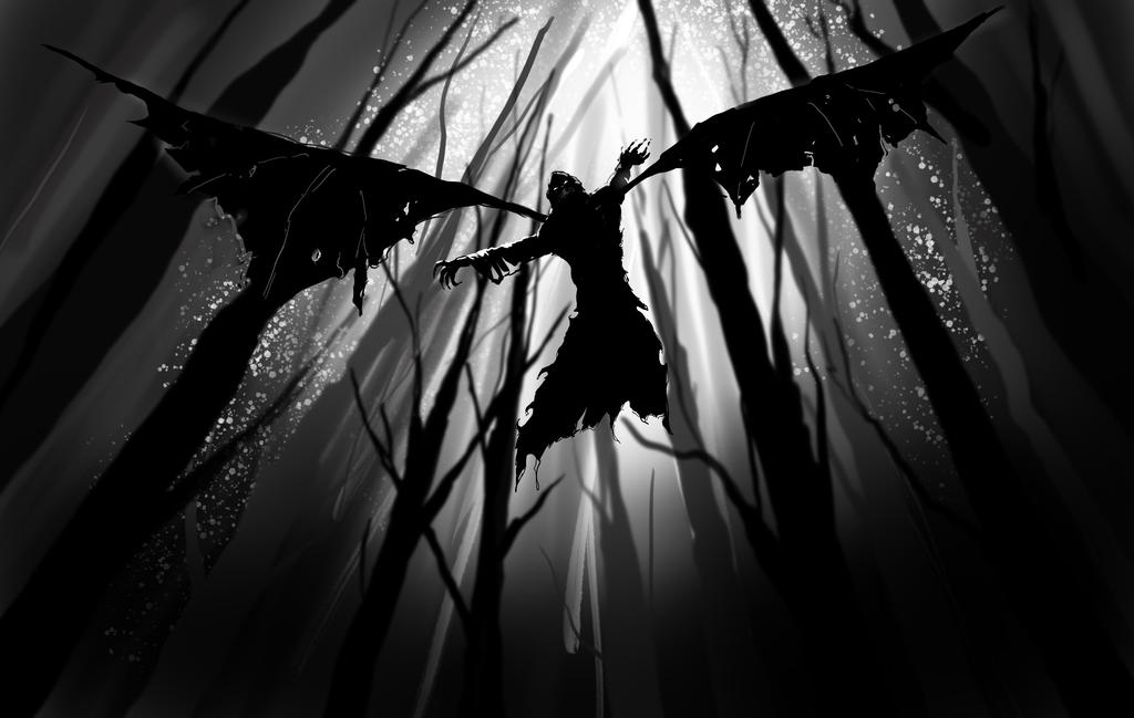 Winged wraith by Tommygunn712 on DeviantArt