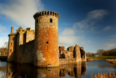 Caerlaverock Castle, Scotland