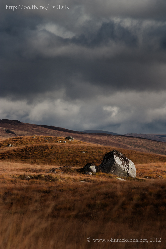 across the moor...