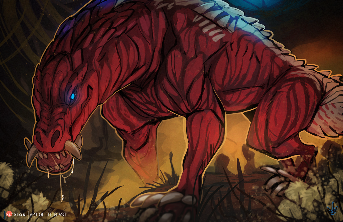 Odogaron Retsuko ODOGARON - Warmup Sketch by TheDinosaurMann on DeviantArt