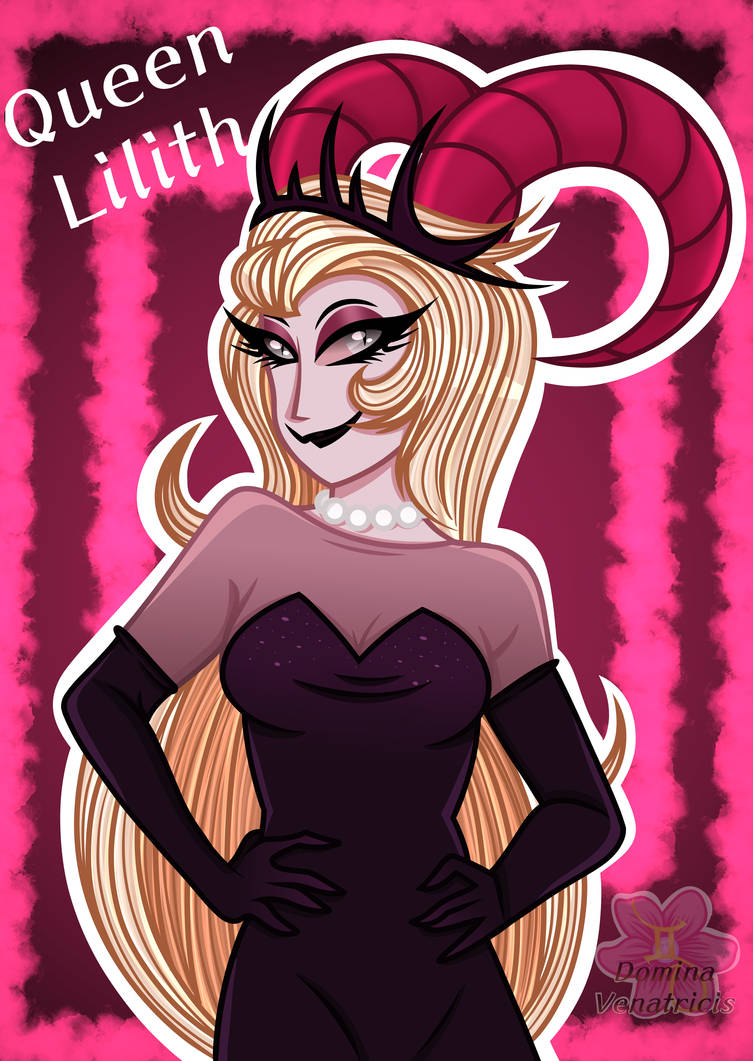Hazbin Hotel Queen Lilith Fan Art By Domina Venatricis On DeviantArt hazbin-hotel-queen-lilith-fan-art-by-domina-venatricis-on-deviantart