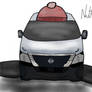 Caravan wearing a beanie