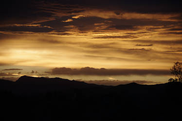 Highway 287 Sunset