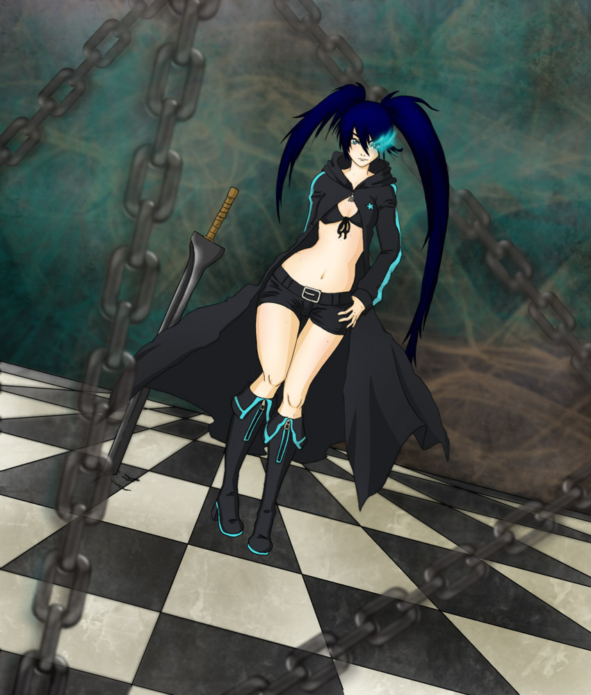 Coloured: Black Rock Shooter