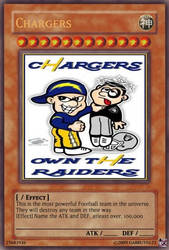 Chargers Yugi-oh card