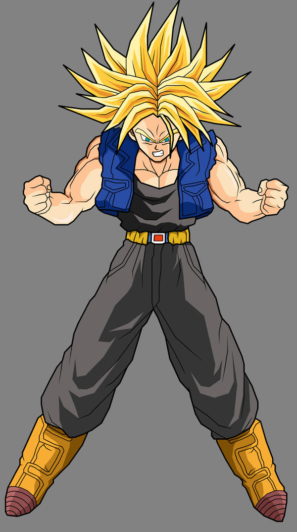 Trunks - Super Saiyan by dbzataricommunity on DeviantArt