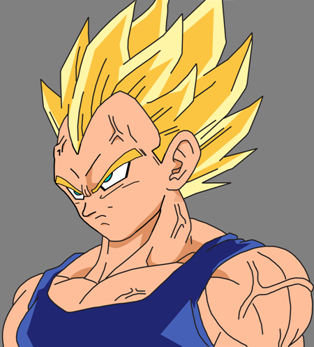 Majin Vegeta - Face