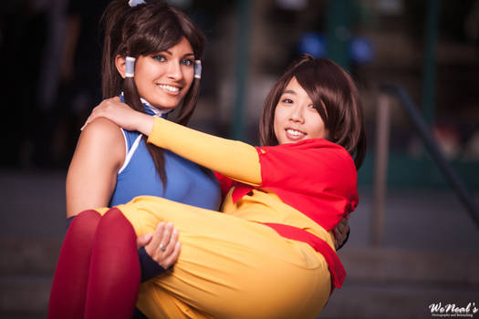 Korra and Jinora