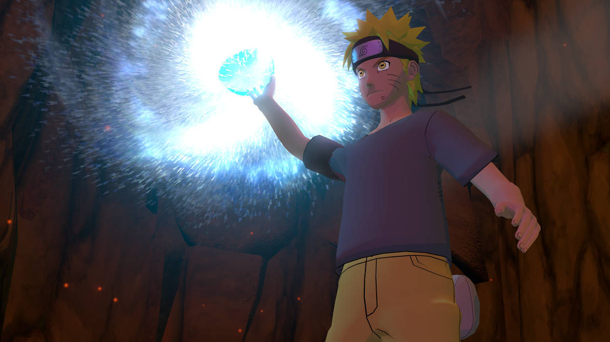 Naruto's Rasenshuriken by drewriva on DeviantArt