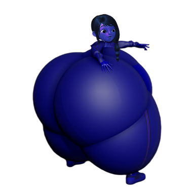 Meatpie Blueberry Inflation Butt Angle by meatpie6473 -- Fur