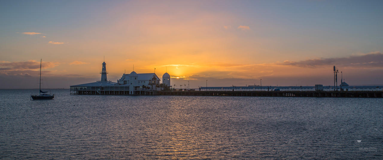 Sunrise over the Pier...