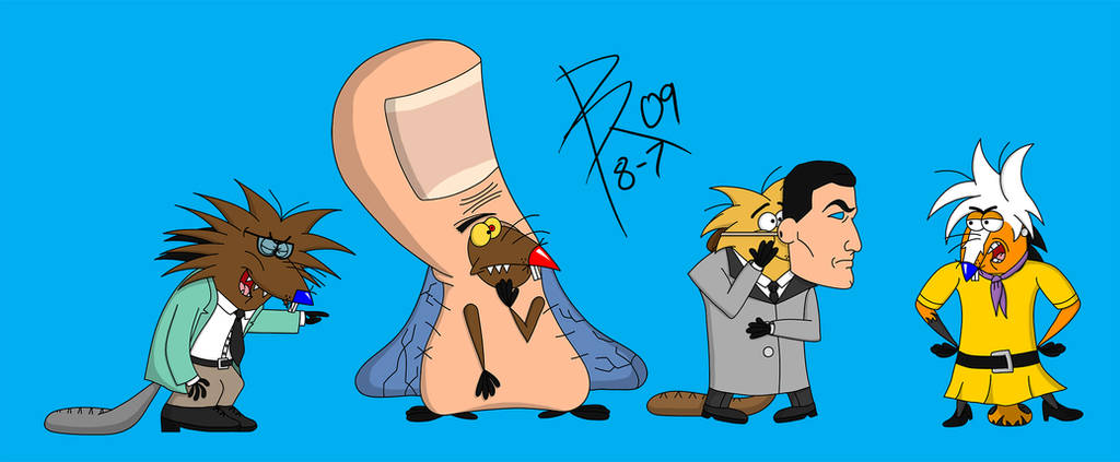 Angry Beavers Halloween by Rally-Fox