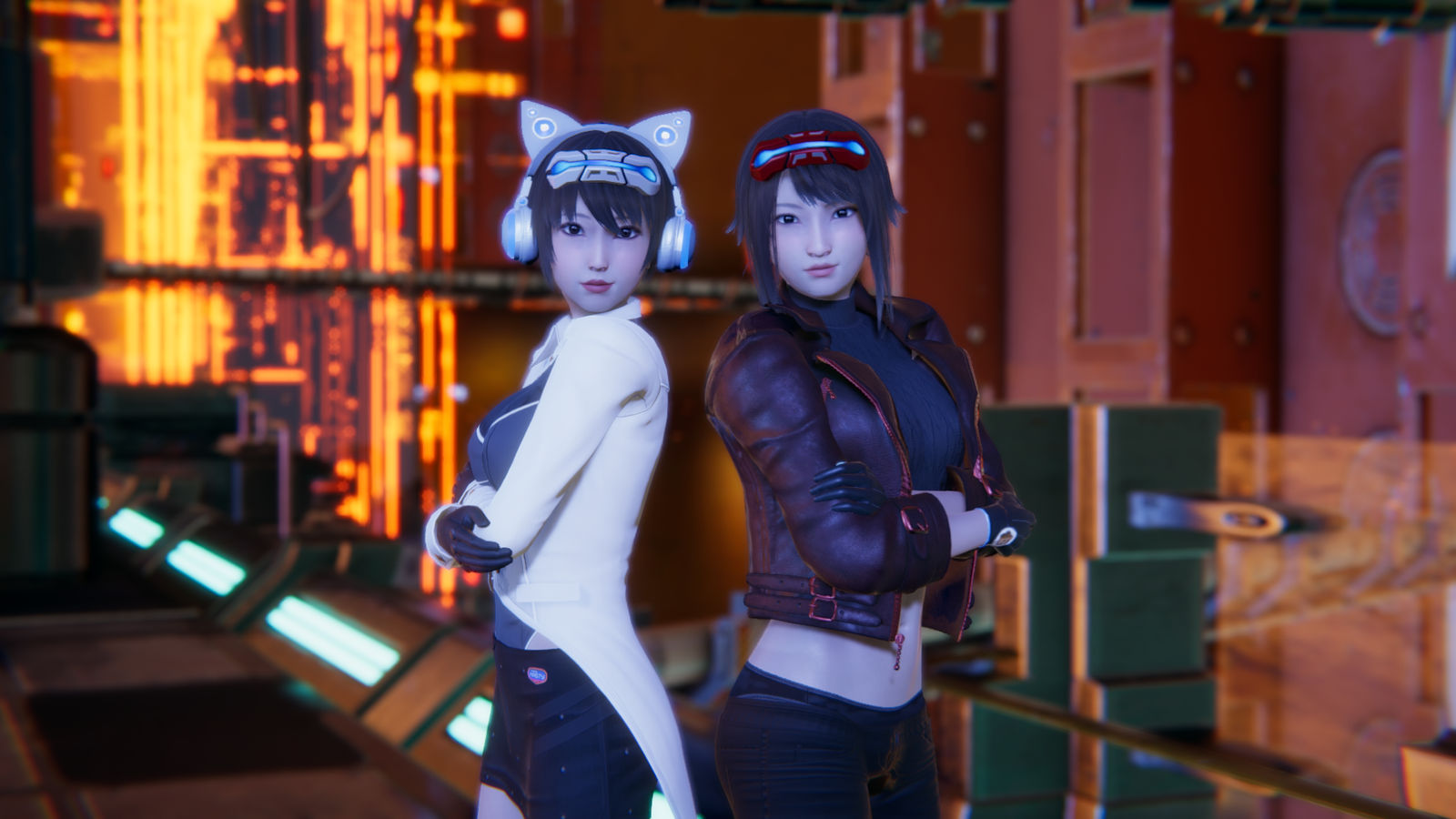 Kasyou Rosiel + Yamabuki Ryo Cyberpunk by lethaldj13 on DeviantArt