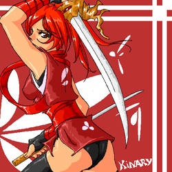 red kunoichi