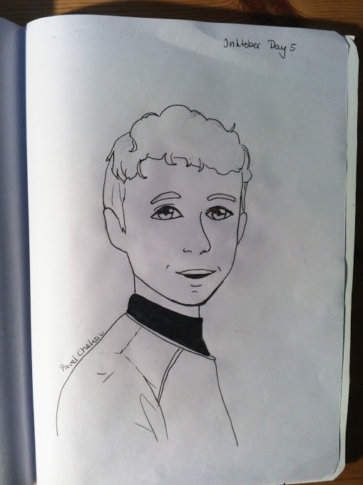 INKtober 2017: Day 05 - Pavel Chekov