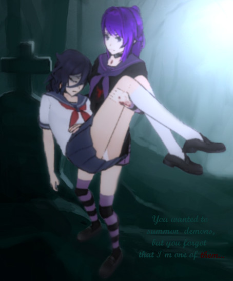 Yandere Simulator - Oka Ruto and Yandere-chan by korna000 on DeviantArt Yandere Simulator - Oka Ruto and Yandere-chan by korna000 on DeviantArt